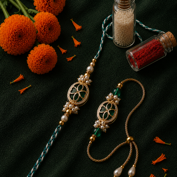 Bhaiya & Bhabhi Rakhi Set - Add On Only